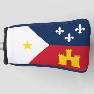 Flag of Acadia, Louisiana Golf Head Cover
