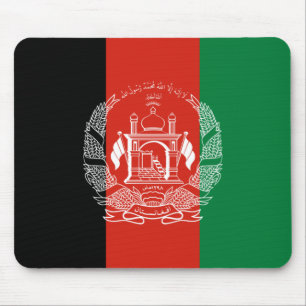 Flag of Afghanistan Mouse Pad