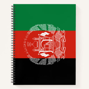 Flag of Afghanistan Notebook