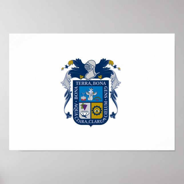 Flag of Aguascalientes Poster (Front)