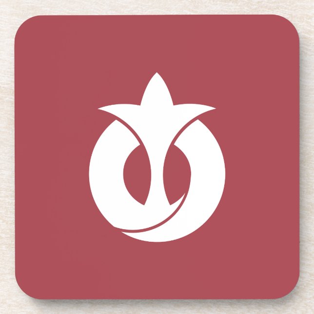Flag of Aichi Prefecture, Japan Coaster (Front)