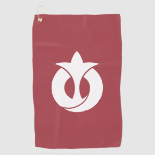 Flag of Aichi Prefecture, Japan Golf Towel