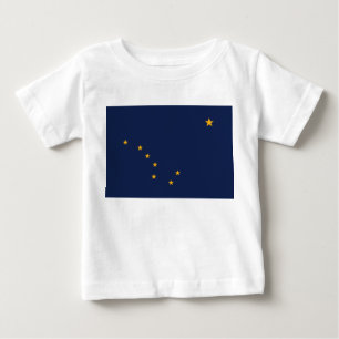 Flag of Alaska Baby T-Shirt
