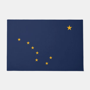 Flag of Alaska Doormat