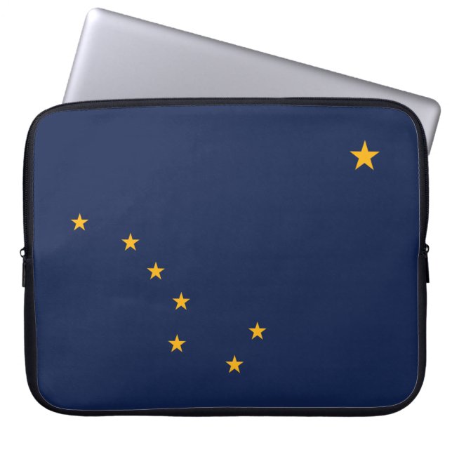 Flag of Alaska Laptop Sleeve (Front)