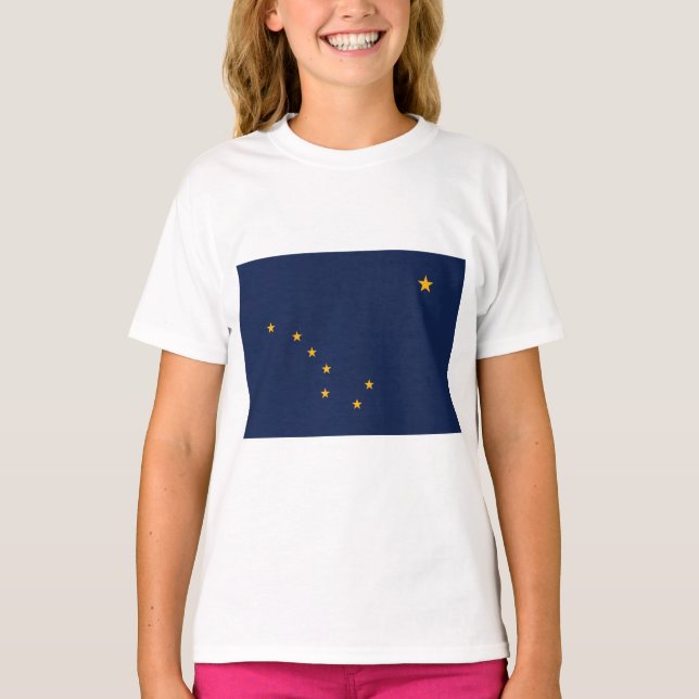 Flag of Alaska T-Shirt (Front)