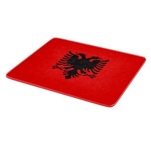 Flag of Albania Cutting Board