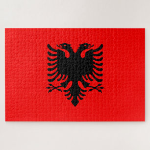 Flag of Albania Jigsaw Puzzle
