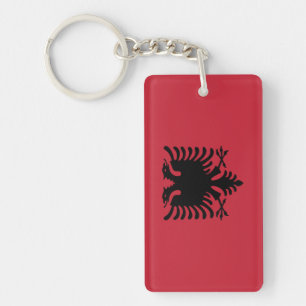 Flag of Albania Keychain