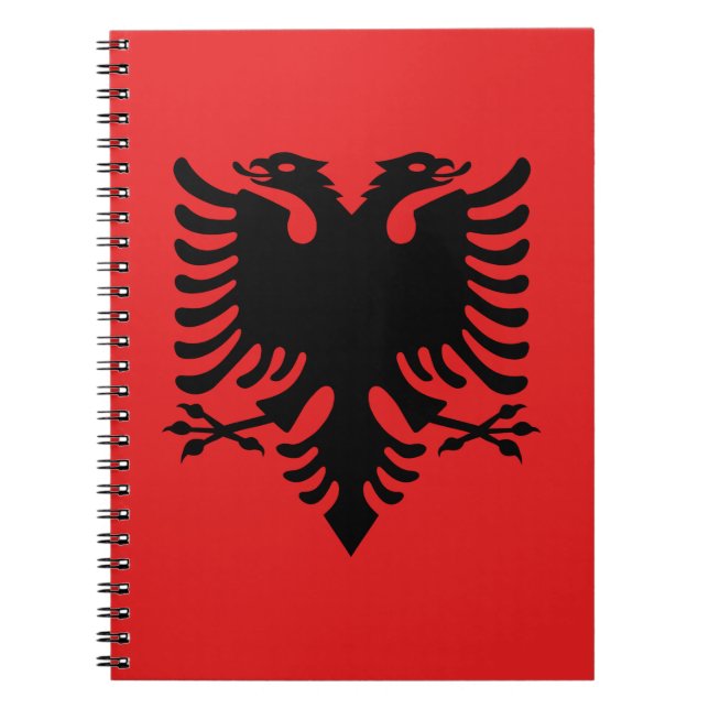 Flag of Albania Notebook (Front)