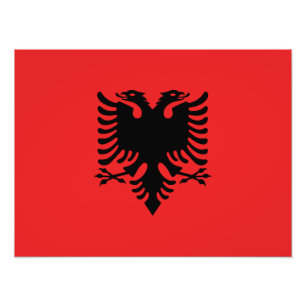 Flag of Albania Photo Print