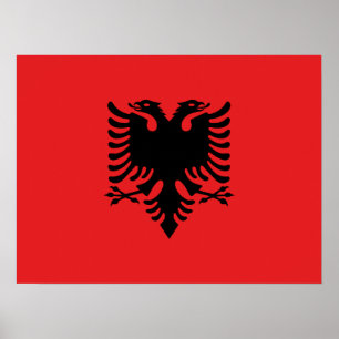 Flag of Albania Poster