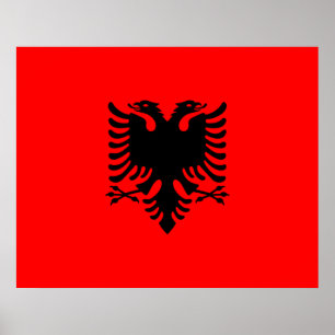 Flag of Albania Poster