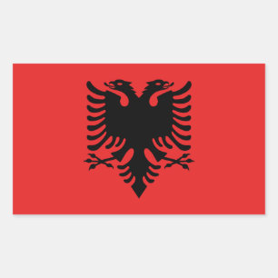 Flag of Albania Sticker