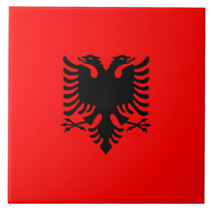 Flag of Albania Tile