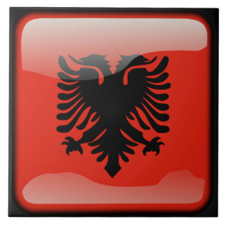 Flag of Albania Tile