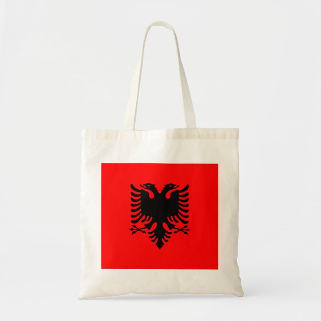 Flag of Albania Tote Bag (Front)