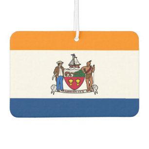 Flag of Albany, New York Air Freshener
