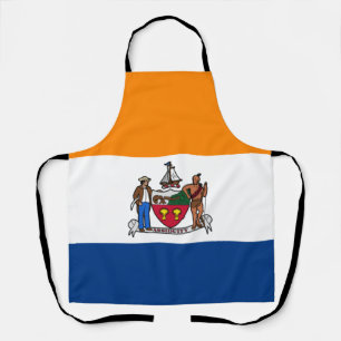 Flag of Albany, New York Apron