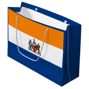 Flag of Albany, New York Large Gift Bag