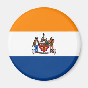 Flag of Albany, New York Magnet