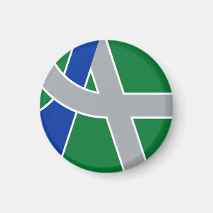 Flag of Albany, Oregon Magnet