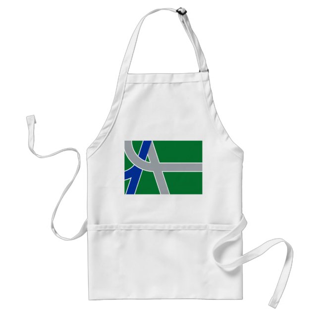 Flag of Albany, Oregon Standard Apron (Front)