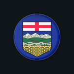 Flag of Alberta - CANADA Magnet<br><div class="desc">Flag of the province of Alberta - CANADA.</div>