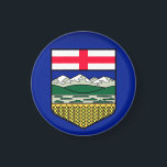Flag of Alberta - CANADA Magnet<br><div class="desc">Flag of the province of Alberta - CANADA.</div>