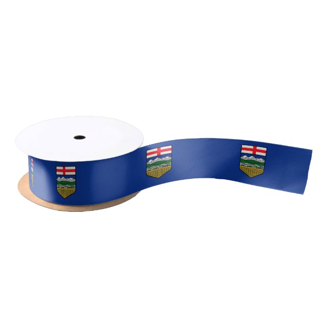 Flag of Alberta Satin Ribbon (Spool)