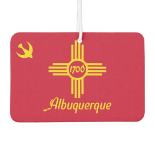 Flag of Albuquerque, New Mexico Air Freshener