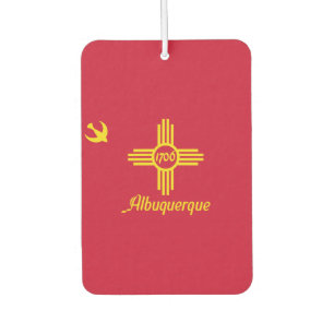 Flag of Albuquerque, New Mexico Air Freshener