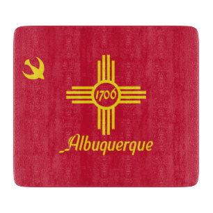Flag of Albuquerque (New Mexico) Cutting Board