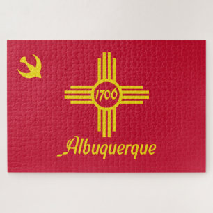 Flag of Albuquerque (New Mexico) Jigsaw Puzzle