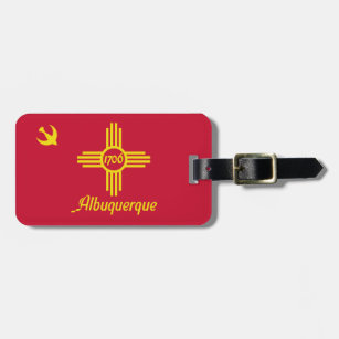 Flag of Albuquerque, New Mexico Luggage Tag