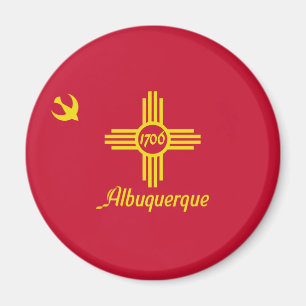 Flag of Albuquerque (New Mexico) Magnet
