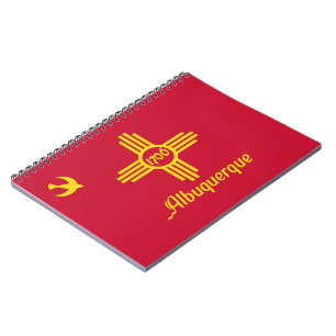 Flag of Albuquerque (New Mexico) Notebook