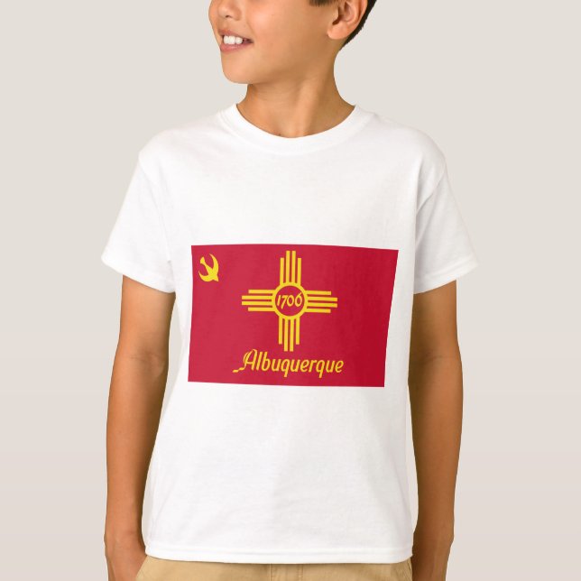 Flag of Albuquerque (New Mexico) T-Shirt (Front)