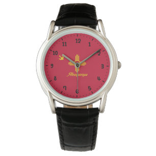 Flag of Albuquerque, New Mexico Watch