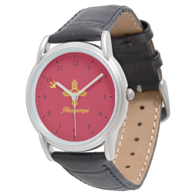 Flag of Albuquerque, New Mexico  Watch (Angled)