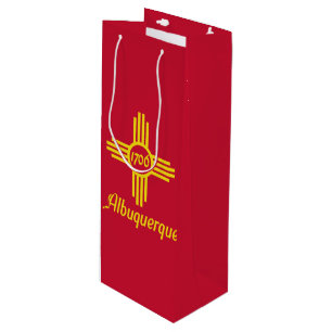 Flag of Albuquerque, New Mexico Wine Gift Bag