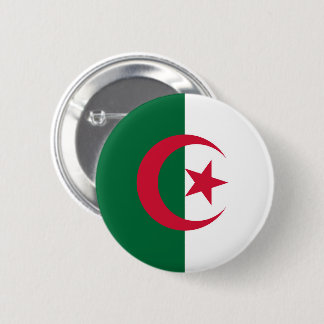 Flag of Algeria 2 Inch Round Button