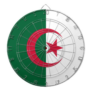 Flag of Algeria Dartboard