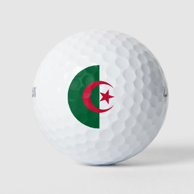 Flag of Algeria Golf Balls (Front)