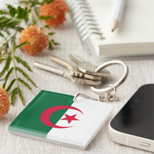 Flag of Algeria Keychain