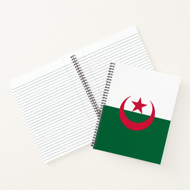 Flag of Algeria Notebook (Inside)