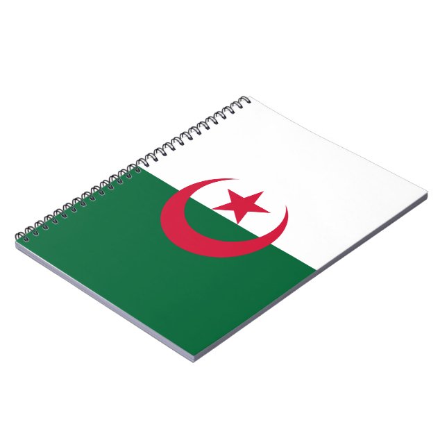 Flag of Algeria Notebook (Left Side)