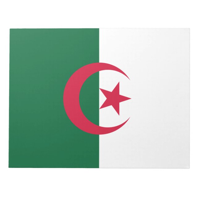 Flag of Algeria Notepad (Front)