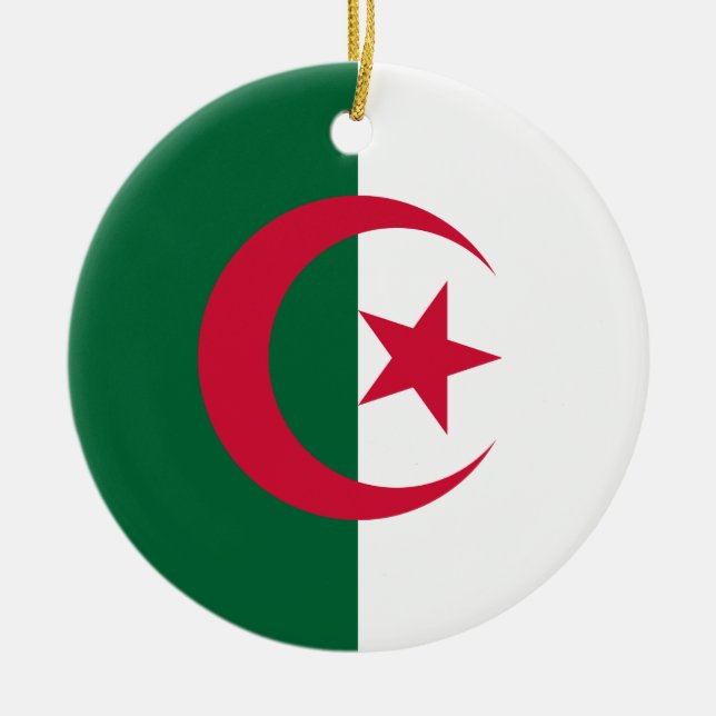 Flag of Algeria Ornament (Front)