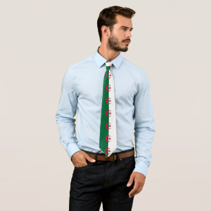 Flag of Algeria Tie